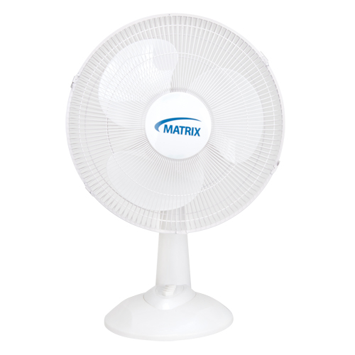 Ventilateur oscillant &agrave; boutons-poussoirs pour bureau, Diam&egrave;tre 16", 3 vitesses Brunswick Fyr & Safety