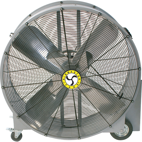 Belt Drive Drum Fans, Industrial, 2 Speed, 42" Diameter Brunswick Fyr & Safety