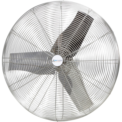 Stainless Steel Food Service Washdown Air Circulating Fans, Industrial, 30" Dia., 1 Speeds Brunswick Fyr & Safety