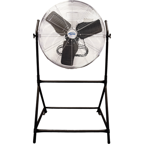Ventilateur Roll-About, Industriel, 3 Vitesses, Diam&egrave;tre de 24" Brunswick Fyr & Safety