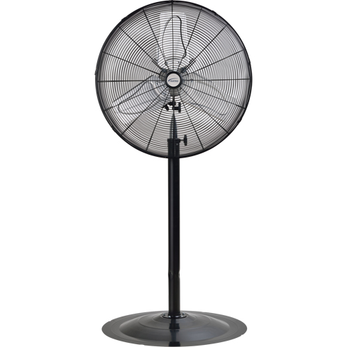 Non-Oscillating Pedestal Fan, Heavy-Duty, 2 Speed, 24" Diameter Brunswick Fyr & Safety