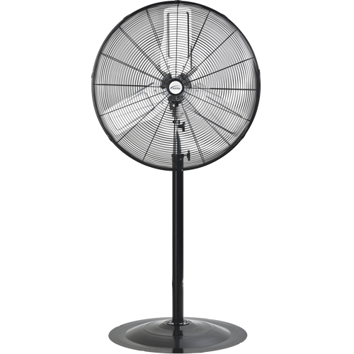 Ventilateur oscillant sur socle, Robuste, 2 Vitesses, Diam&egrave;tre de 30" Brunswick Fyr & Safety