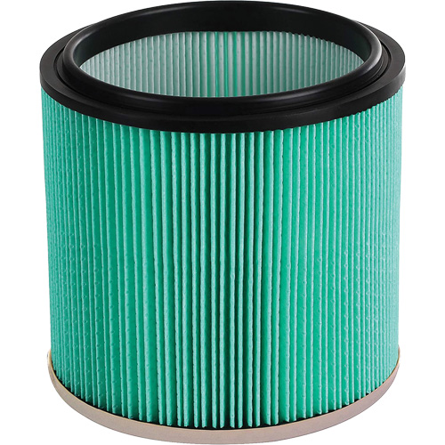 Filter for Wet & Dry Vacuums, Cartridge/Hepa, Fits 8 -10 US gal. Brunswick Fyr & Safety