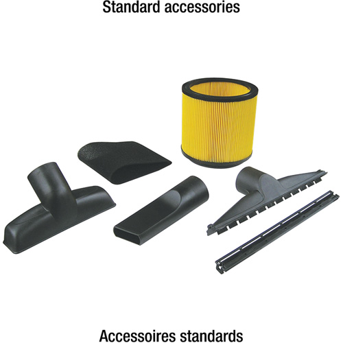 Vacuum, Wet-Dry, 6.5 HP, 16 US Gal. (60.6 Litres) Brunswick Fyr & Safety