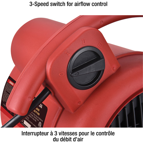 Appareil de ventilation, 550 pi³/min Brunswick Fyr & Safety
