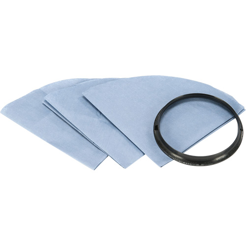 Filtre pour aspirateur sec r&eacute;utilisable avec anneau de montage Brunswick Fyr & Safety