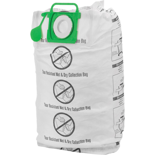 Sacs daspirateur r&eacute;sistants &agrave; la d&eacute;chirure pour les d&eacute;chets humides et secs, 12 - 20 gal. US Brunswick Fyr & Safety