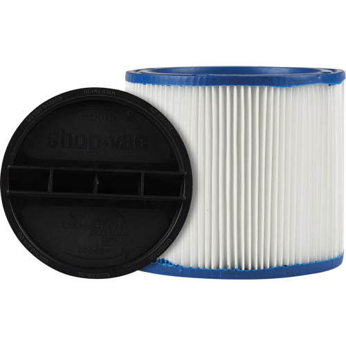 Filtre pour aspirateur pour d&eacute;bris secs/humides CleanStream Gore, Cartouche/Hepa, Pour 5 gal. US Brunswick Fyr & Safety
