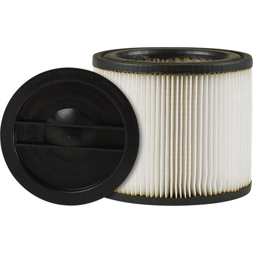Petit filtre pour aspirateur, Cartouche, Pour 1 - 6 gal. US Brunswick Fyr & Safety