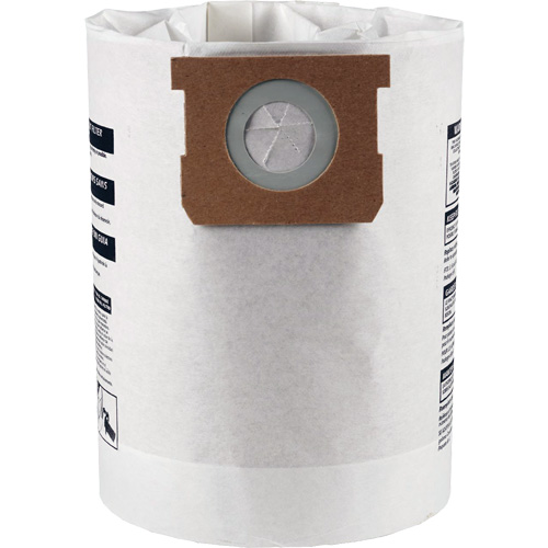 Sacs filtrants pour d&eacute;bris secs jetables de type E, 5 - 8 gal. US Brunswick Fyr & Safety