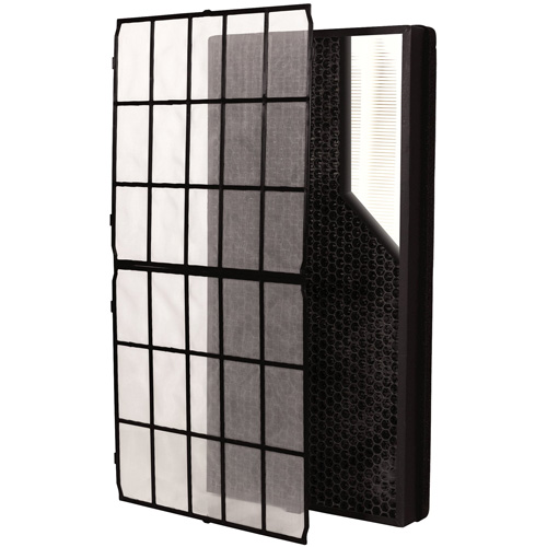AeraMax&reg; SV HEPA/Carbon Air Purifier Filter with Pre-Filter, Box, MERV 13, 11.56" W x 2.38" D x 23.25" H Brunswick Fyr & Safety