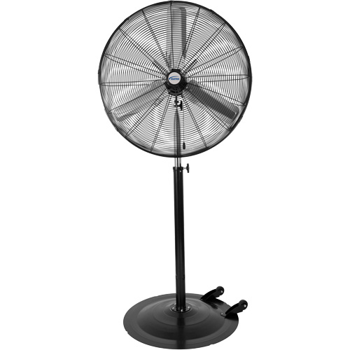 Ventilateur oscillant sur socle avec roulettes, Industriel, 3 Vitesses, Diam&egrave;tre de 30" Brunswick Fyr & Safety