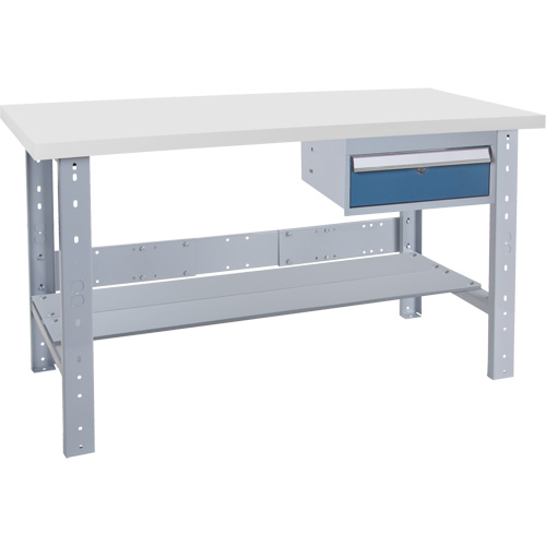 Pre-Designed Workbench, 72" W x 30" D x 34" H, 2500 lbs. Capacity Brunswick Fyr & Safety