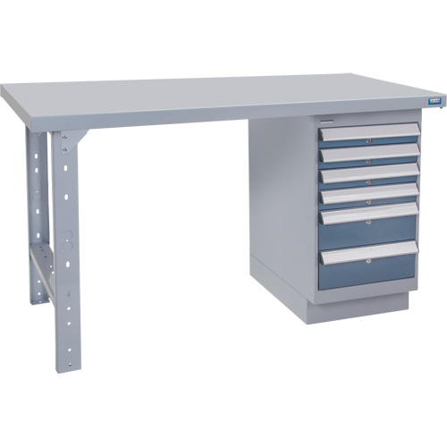 &eacute;tabli pr&eacute;conçu, 72" la x 36" p x 34" h, Capacit&eacute; 2500 lb Brunswick Fyr & Safety