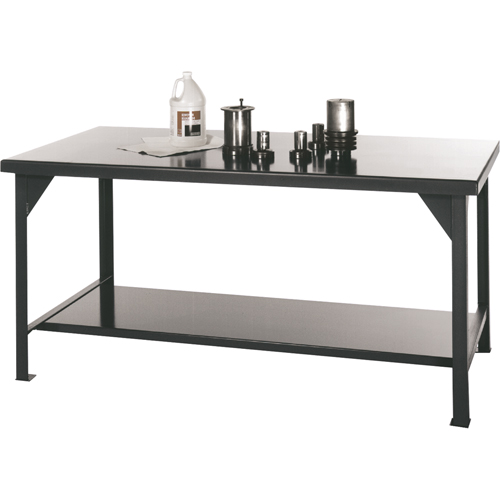 Shop Tables, Steel Surface, 72" W x 36" D x 34" H Brunswick Fyr & Safety