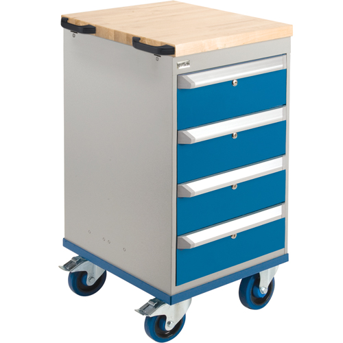 Mobile Cabinet Benches- Assembly Kits, Single Brunswick Fyr & Safety