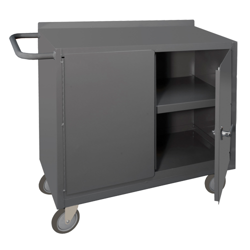Mobile Workbench Cabinet, Steel Surface Brunswick Fyr & Safety
