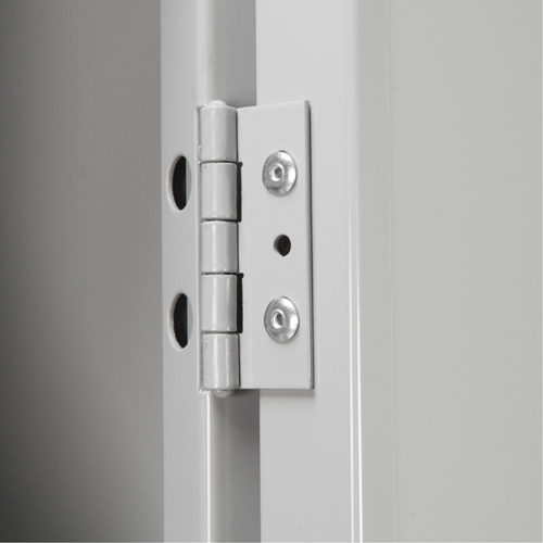 Clean Line Lockers, 2 -tier, Bank of 4, 48" x 18" x 72", Steel, Charcoal, Rivet (Assembled) Brunswick Fyr & Safety