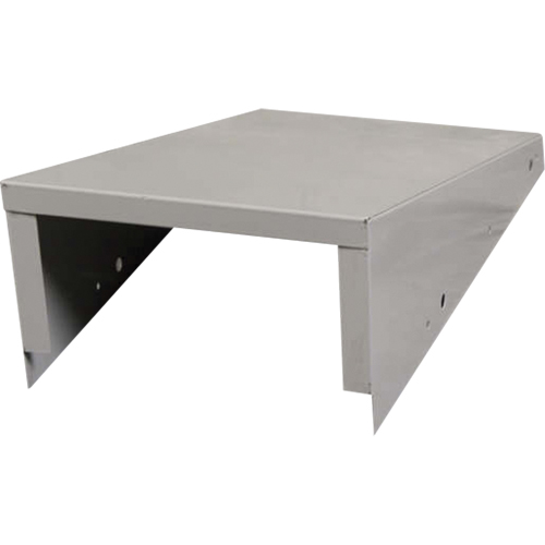 Clean Line Economy Lockers Slope Top, 3 Bank, 18" D x 36" W x 6" H, Grey, Steel Brunswick Fyr & Safety