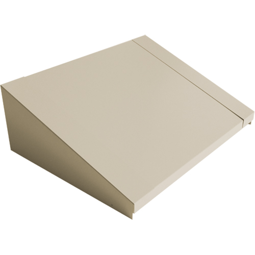 Dessus inclin&eacute; pour casiers robustes enti&egrave;rement soud&eacute; Concorde, Bloc de 2, 18" p x 24" la x 6" ha, Beige, Acier Brunswick Fyr & Safety