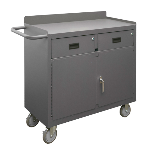 Mobile Workbench Cabinet, Steel Surface Brunswick Fyr & Safety