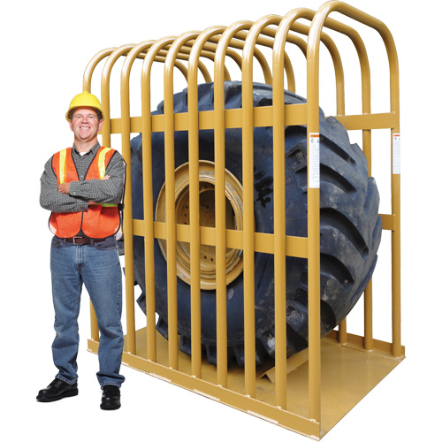 Cage de gonflage &agrave; 10 barres Earthmover T111 Brunswick Fyr & Safety