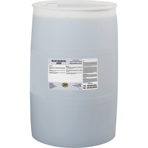Produit nettoyant pour camions et remorques Blue Marvel 2000, 210 L, Baril Brunswick Fyr & Safety