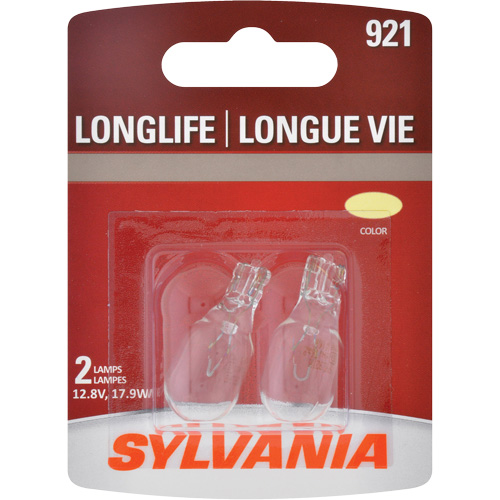 921 Long Life Mini Automotive Bulb, Incandescent, 17.9 W, Off White Brunswick Fyr & Safety