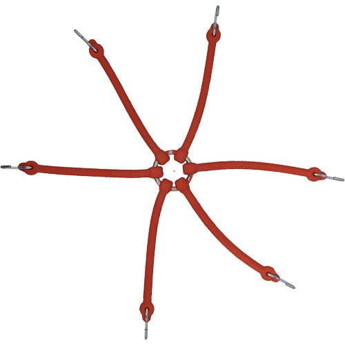 Tendeurs &eacute;lastique pour chaîne antid&eacute;rapante Grip Link Brunswick Fyr & Safety