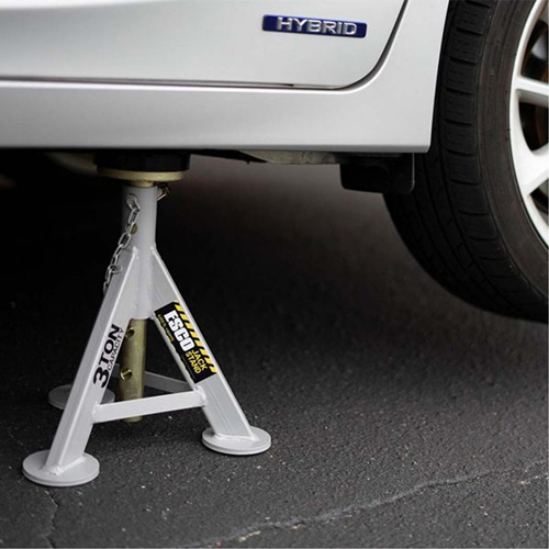 B&eacute;quilles de cric &agrave; profil bas de performance Shorty, Capacit&eacute; de 3 tonnes, 11" - 17" h Brunswick Fyr & Safety