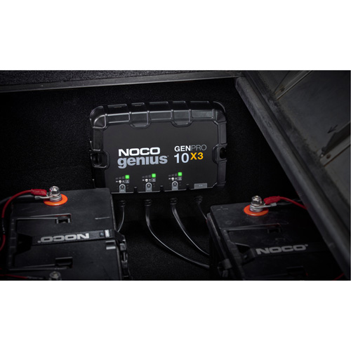 Genius&reg; GenPro10X3 3-Bank, 30-Amp On-Board Battery Charger Brunswick Fyr & Safety