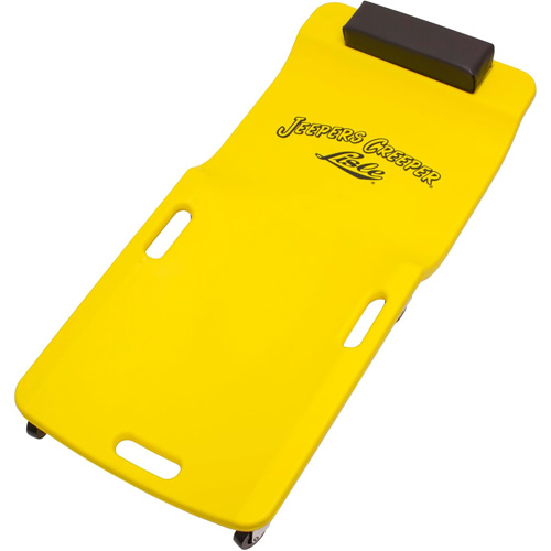 Sommier jaune &agrave; profil bas, en plastique robuste Brunswick Fyr & Safety