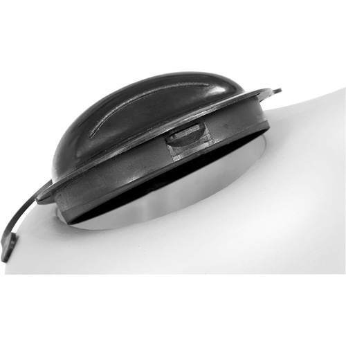 Oil Dispenser with Lid & Cap, Plastic, 8 qt Capacity Brunswick Fyr & Safety