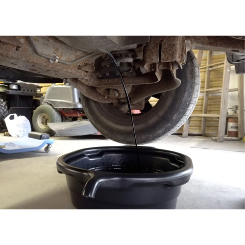 Black Oval Drain Pan Brunswick Fyr & Safety