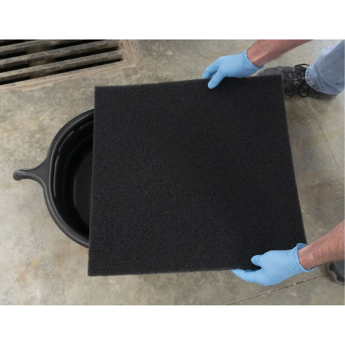 Black Oval Drain Pan Brunswick Fyr & Safety
