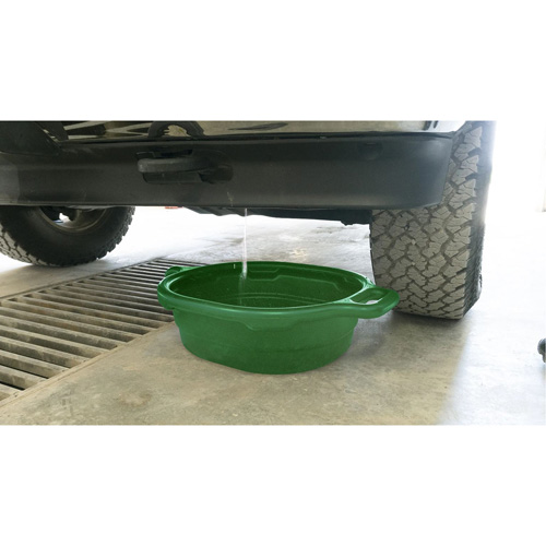 Green Oval Drain Pan Brunswick Fyr & Safety