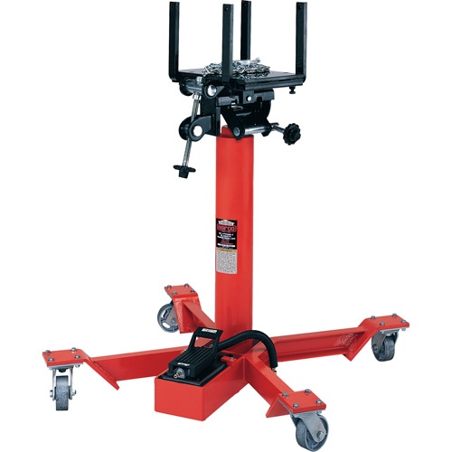 Under Hoist Air Hydraulic Truck Transmission Jack, 1 Ton(s) Lifting Capacity Brunswick Fyr & Safety