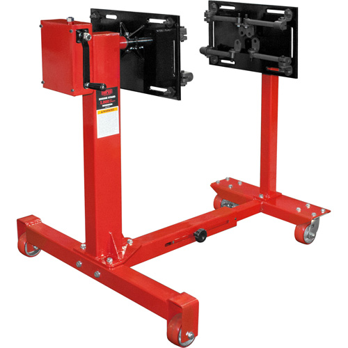 Support de moteur &agrave; engrenage 75:1, Capacit&eacute; de 1 tonne, 42" h Brunswick Fyr & Safety