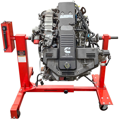 Support de moteur &agrave; engrenage 75:1, Capacit&eacute; de 1 tonne, 42" h Brunswick Fyr & Safety