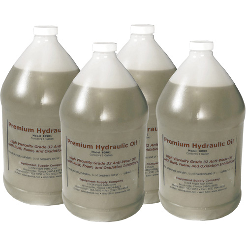 Premium Hydraulic Oil, 4 gal., Jug Brunswick Fyr & Safety
