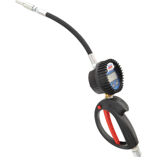 D&eacute;bitm&egrave;tre &eacute;lectronique de lubrifiant avec rallonge flexible &agrave; 90° Brunswick Fyr & Safety