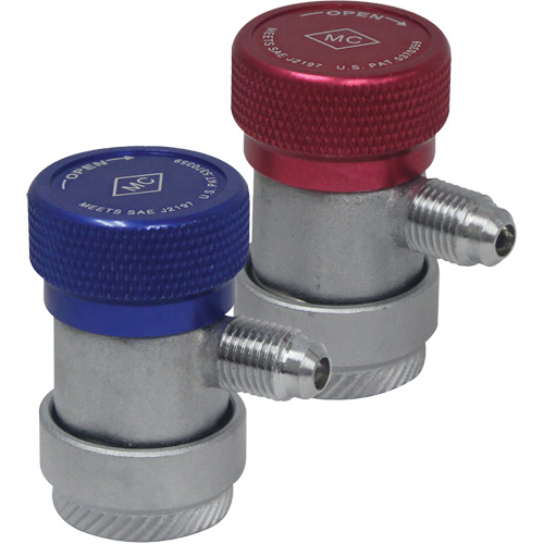 Raccord rapide manuel R134a haute pression 1/4" FL-M x 16 mm Brunswick Fyr & Safety