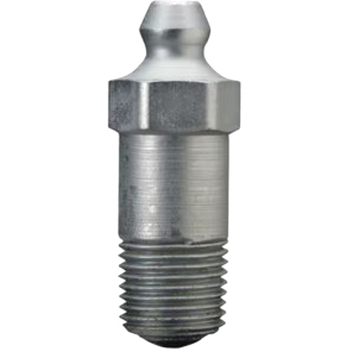 Straight Lubrication Fitting, 1/8" PTF SPL Short Thread Brunswick Fyr & Safety
