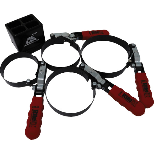 4 Pc. Oil Filter Wrench with Stand Brunswick Fyr & Safety