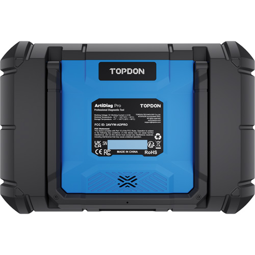 Outil de diagnostic ArtiDiag Pro 7" avec fonctions de service et commandes bidirectionnelles Brunswick Fyr & Safety