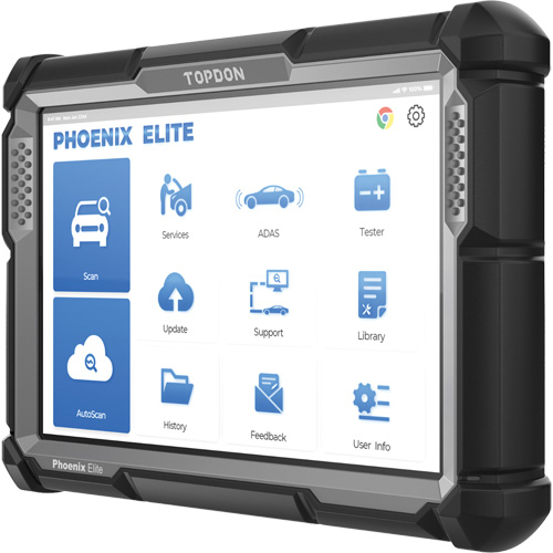 Outil de diagnostic de niveau constructeur Phoenix Elite avec &eacute;cran 10,1", programmation bas&eacute;e sur l'infonuage et CANFD Brunswick Fyr & Safety