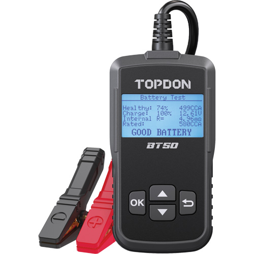 BT50 Battery, Charging & Cranking System Tester Brunswick Fyr & Safety