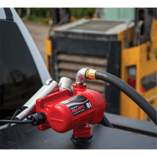 12V DC Fuel Transfer Pump with Nozzle Brunswick Fyr & Safety