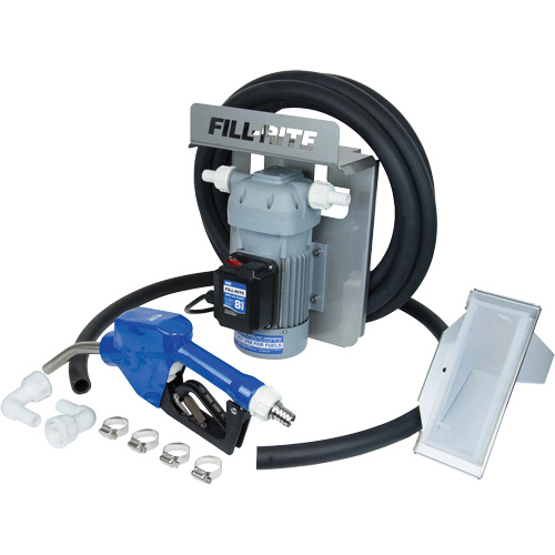 115V AC DEF Transfer Pump & IBC Tote Bracket with Nozzle Brunswick Fyr & Safety