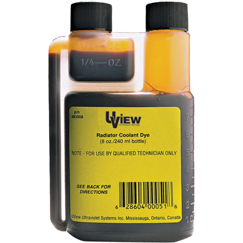 UView Radiator Coolant Dye Brunswick Fyr & Safety